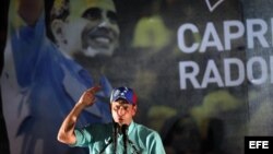 Capriles en campaña