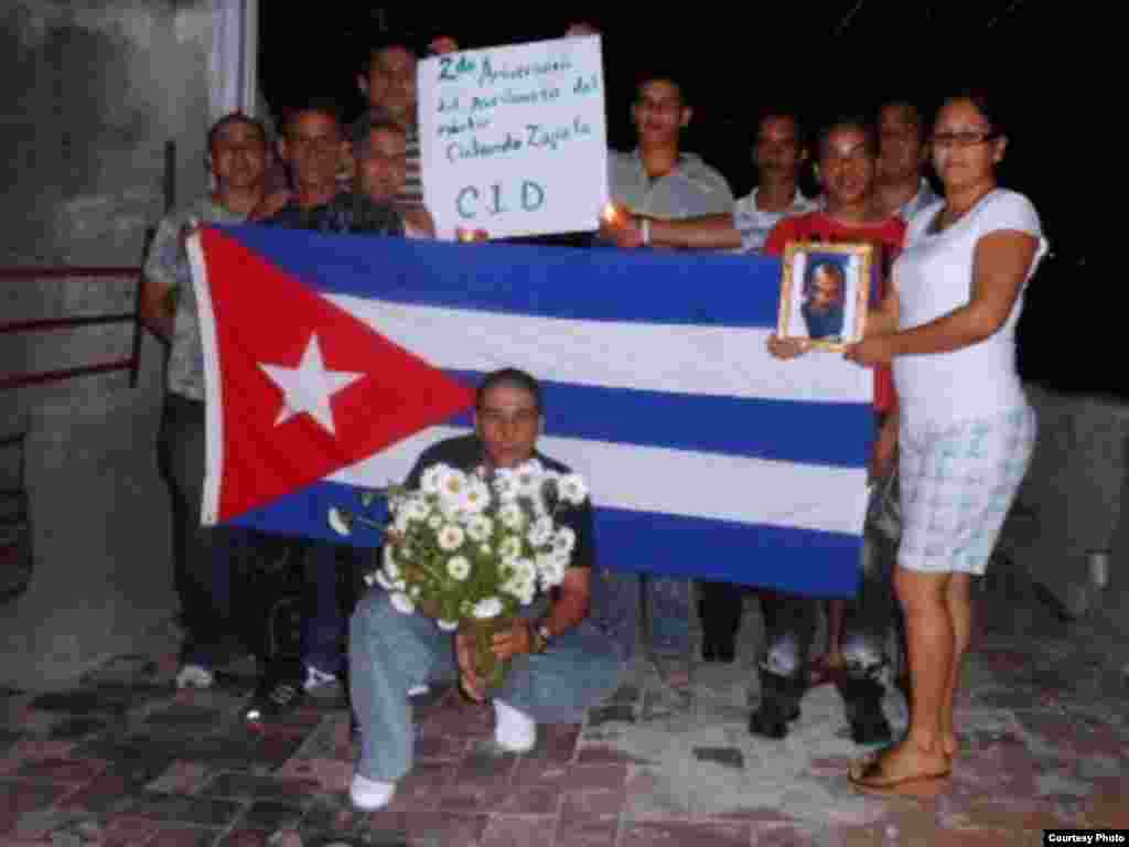 Cuba: Homenaje a Orlando Zapata Tamayo