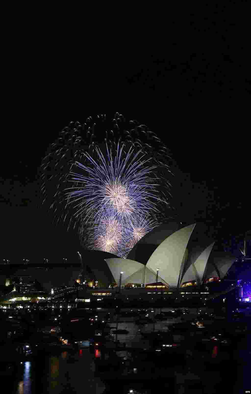 Fuegos artificiales en Sidney