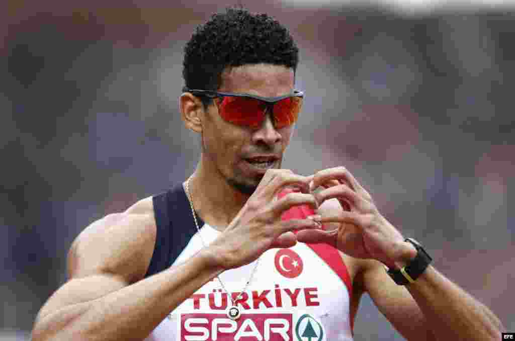 El corredor cubano de 400 metros con vallas, Yasmani Copello Escobar, representa a Turquía en los Juegos Olímpicos de Río de Janeiro.