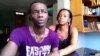 Yasser Rivero Boni junto a su madre, la Dama de Blanco Jaqueline Boni.