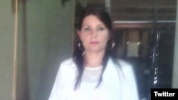Yaimaris Vecino Leyva, médico y esposa de Eduardo Cardet, preso político condenado a tres años de cárcel en Cuba
