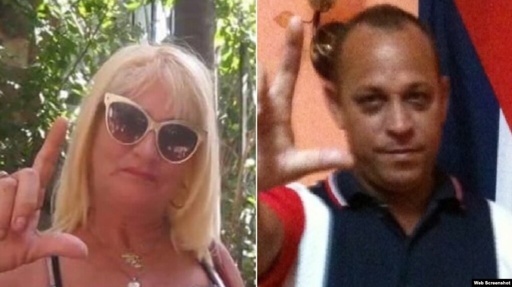 Marieta Martínez y Jorge Bello fueron detenidos durante las protestas del 11 de julio en Cuba.