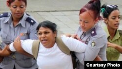 La Dama de Blanco Martha Sánchez está detenida desde el 11 de marzo pasado. (Archivo)