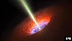 El fenómeno sideral fue detectado por el Telescopio ALMA en Chile.