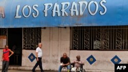 La cafetería Los Parados en La Habana.