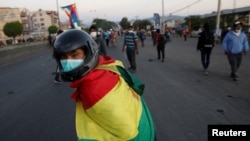Protestas en Bolivia.