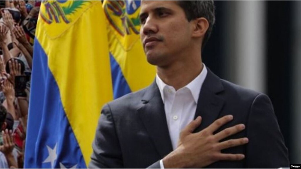 El presidente interino de Venezuela, Juan GuaidÃ³. (Foto perfil Twitter)