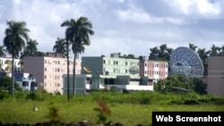 Instalaciones de la base de espionaje rusa de Lourdes en Cuba.