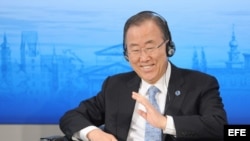 El secretario General de la ONU Ban Ki-moon