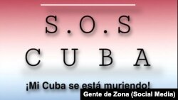 Imagen de perfil del grupo cubano Gente de Zona que dice S.O.S Cuba.