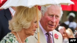 El Príncipe de Gales y Camilla, la Duquesa de Cornwall.