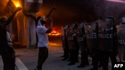 Protestas en Miami. Adam DelGiudice / AFP