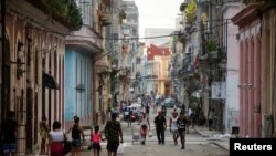 Vista del centro de La Habana, en noviembre del 2019.