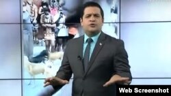 Humberto López, durante su sección en el NTV. (Captura de Video/YouTube)