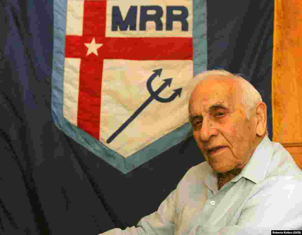 Rolando Martínez "Musculito" del Movimiento Recuperación Revolucionaria.