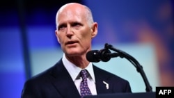 El senador republicano por Florida Rick Scott en una imagen de archivo.