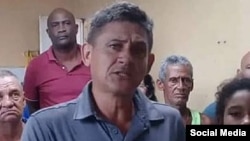 El opositor Jorge Cervantes, miembro de la UNPACU en Santiago de Cuba. 