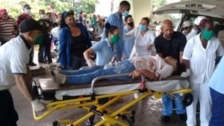 La mayoría de los heridos es atendida en centros médicos de Camagüey. (Foto: Facebook)