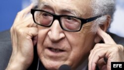 El mediador Lajdar Brahimi