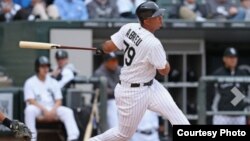 José "Pito" Abreu disparó su jonrón número 21 frente a los Mellizos de Minnesotta