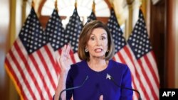 Nancy Pelosi, presidenta de la Cámara de Representantes de EEUU. MANDEL NGAN / AFP)