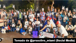 Evento por la libertad de Luis Manuel Otero Alcántara, Maykel Castillo El Osorbo y el resto de los presos políticos cubanos.