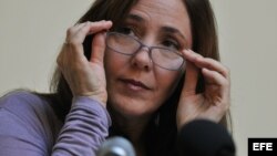 Mariela Castro, hija del gobernante de Cuba, Raúl Castro, y directora del Centro Nacional de Educación Sexual (CENESEX)