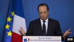 El presidente francés, François Hollande