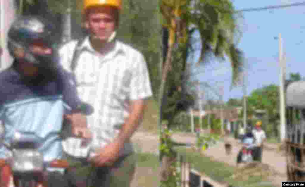 Oficiales de la Seguridad del Estado en Santa Cruz del Sur, Camagüey.