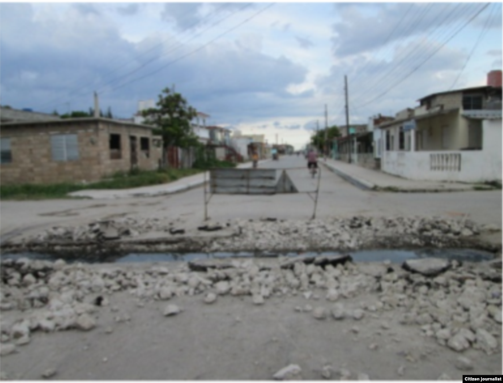 Reporta Cuba. Calles de Caibarién. Fotos: Carlos M. Morales.