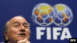 El presidente de la FIFA Joseph Sepp Blatter. EFE/STEFFEN SCHMIDT