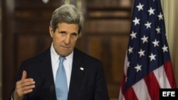 El secretario de Estado estadounidense, John Kerry.