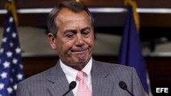 El presidente de la Cámara de Representantes de EE.UU., el republicano John Boehner
