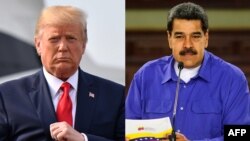 Donald Trump y Nicolás Maduro.
