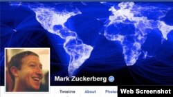 Mark Zuckerberg, fundador de Facebook.