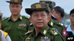 Min Aung Hlaing, general jefe del ejército de Birmania.