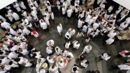 Foto de Archivo de médicos cubanos en Brasil. AP Photo/Eraldo Peres