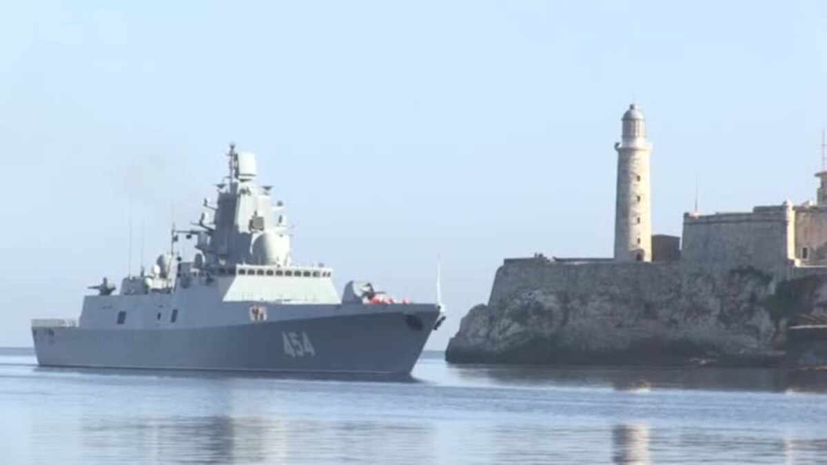 La Fragata Almirante Gorshkov Llega El Lunes Al Puerto De La Habana