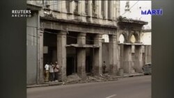 Afectados de derrumbe continúan a la espera de recibir ayuda del gobierno cubano